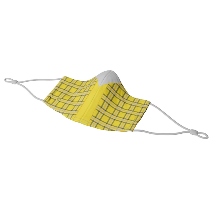 Beverly Hills Plaid Mask w/ Adjustable Ear Loops