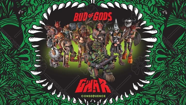 GWAR Bud of Gods Rolling Tray