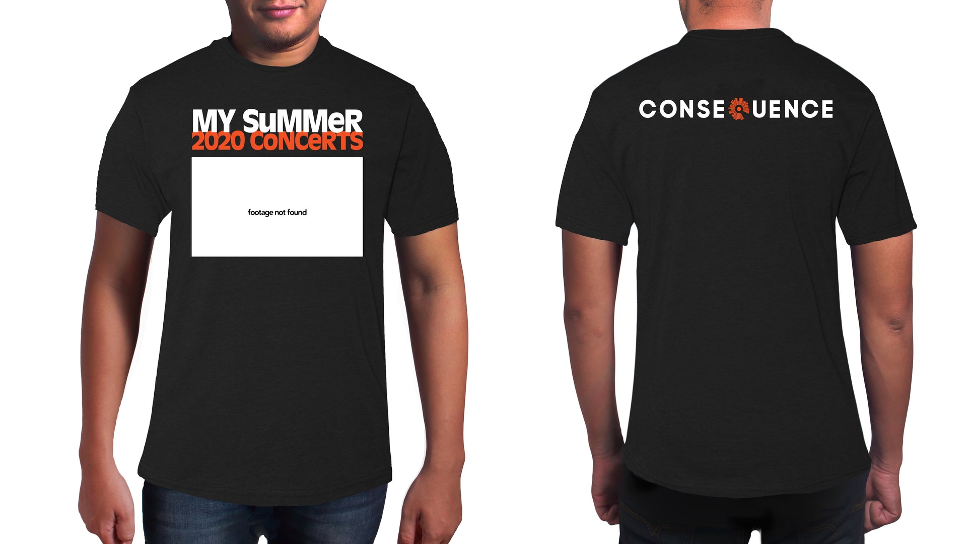 Our New T-Shirt Commemorates the Summer 2020 Concert Season (That Was Not)