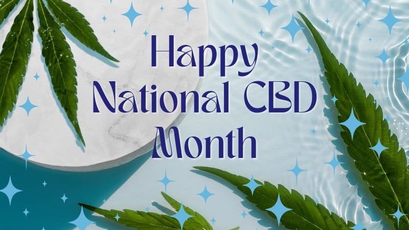 Happy National CBD Month Jan 2023 at Consequence Shop