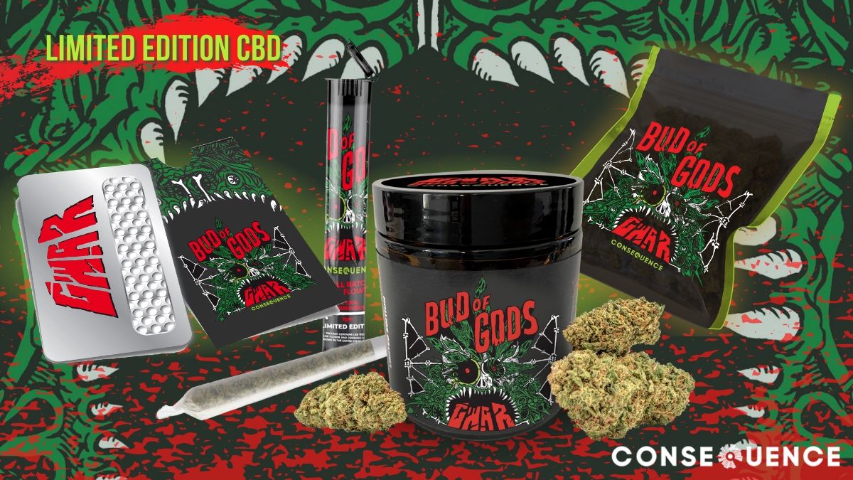 GWAR Launch "Bud of Gods" CBD on Consequence Shop
