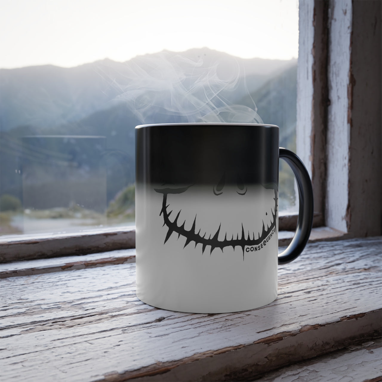 Grin Reaper Color Morphing Mug