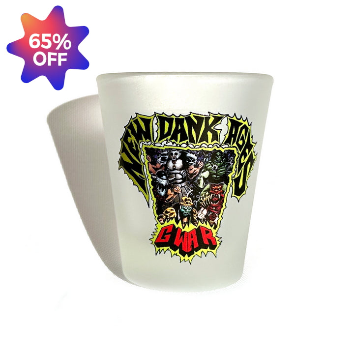 GWAR New Dank Ages Shot Glass