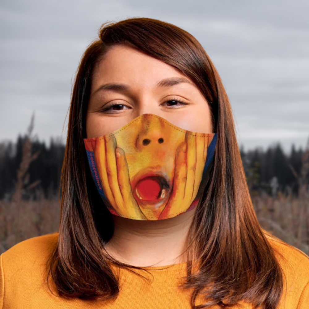 Home for the Holidays Novelty Mask (2-Pack)