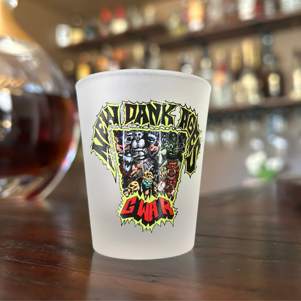 GWAR New Dank Ages Shot Glass