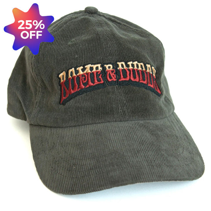 Rome & Duddy Corduroy Embroidered Dad Hat