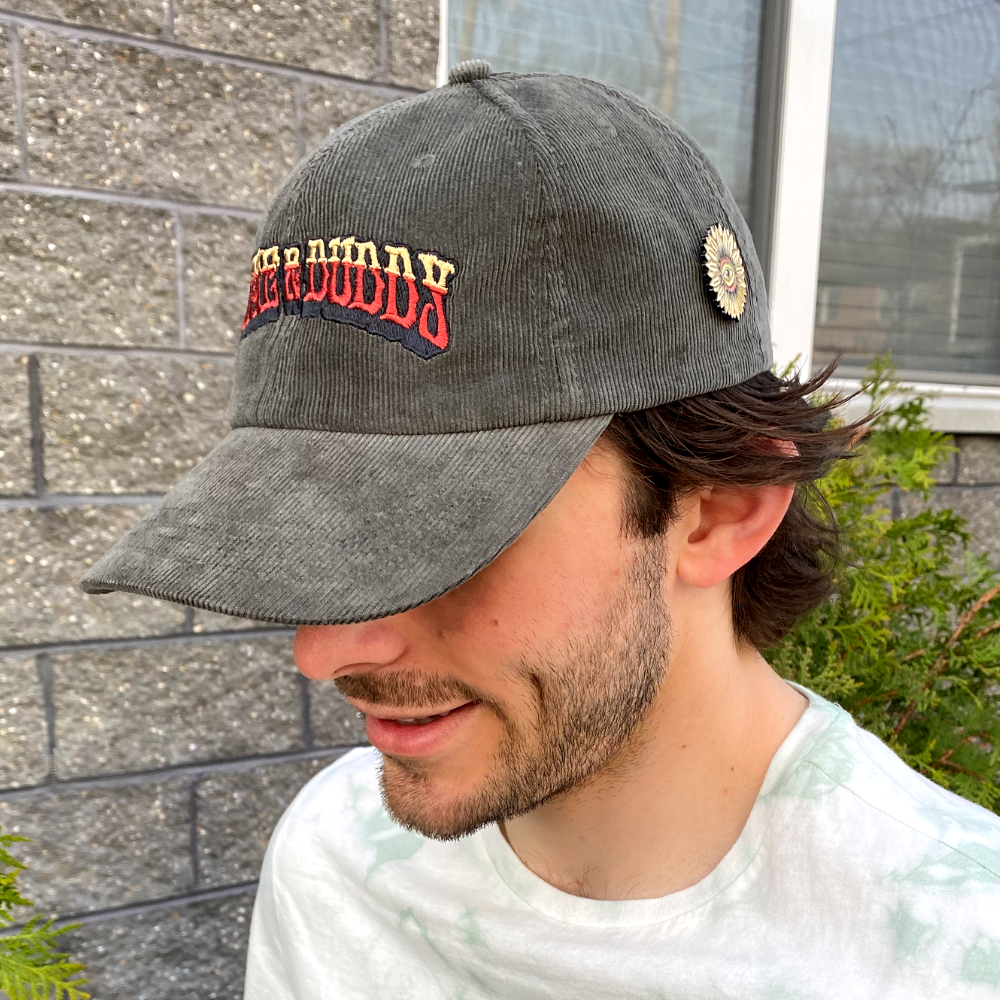 Rome & Duddy Corduroy Embroidered Dad Hat