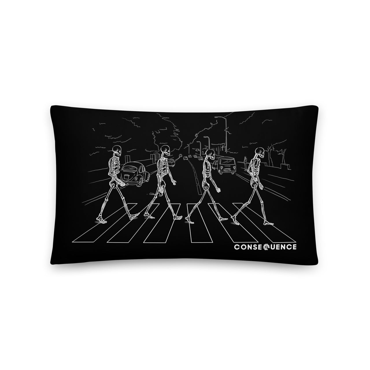 Crossbones Road Pillow