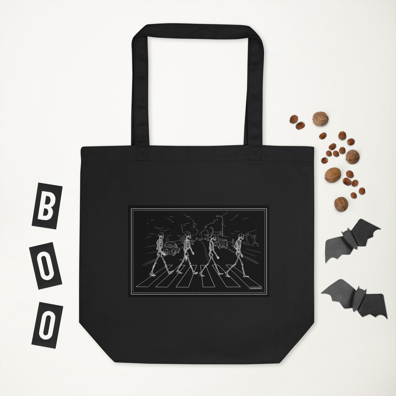 Crossbones Road Eco Tote Bag