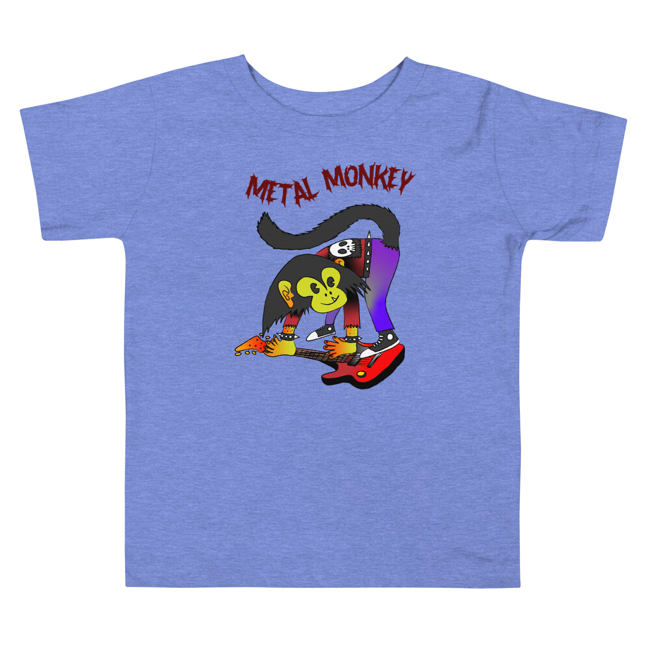 Metal Monkey Toddler Short Sleeve Tee