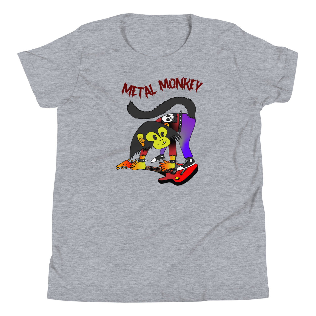 Metal Monkey Youth Short Sleeve T-Shirt