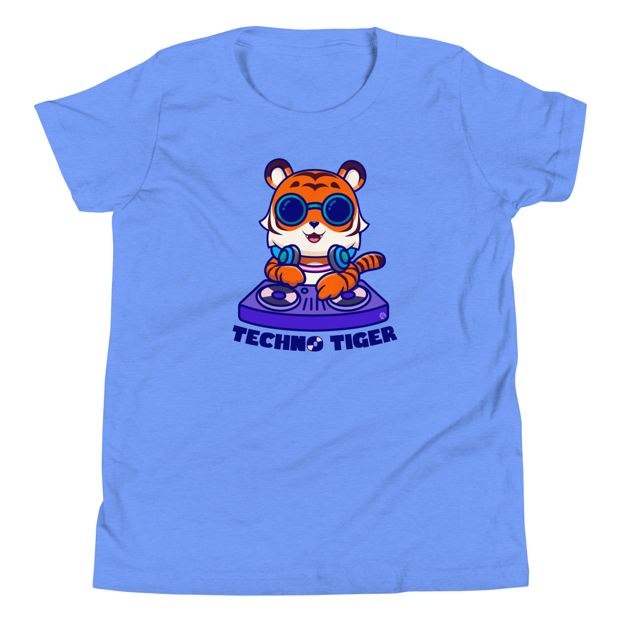 Techno Tiger Youth Short Sleeve T-Shirt