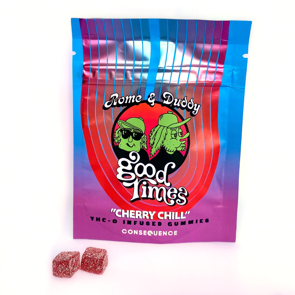 Good Times Cherry Chill THC-O Infused Gummies