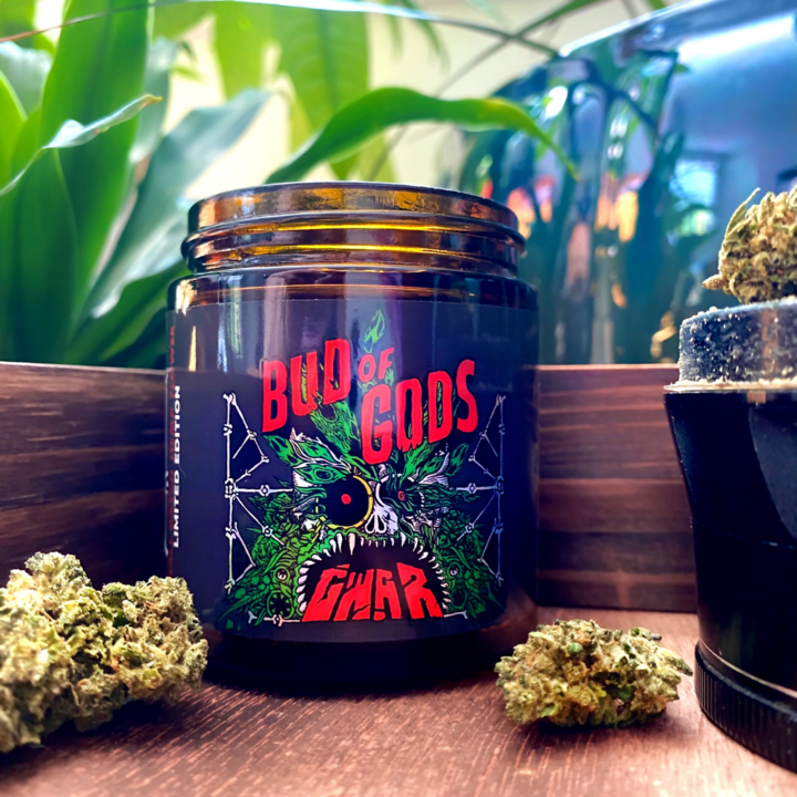 GWAR Bud of Gods Small Batch CBD Hemp Flower â‚¬â€œ 3.5 Gram Collectible Jar