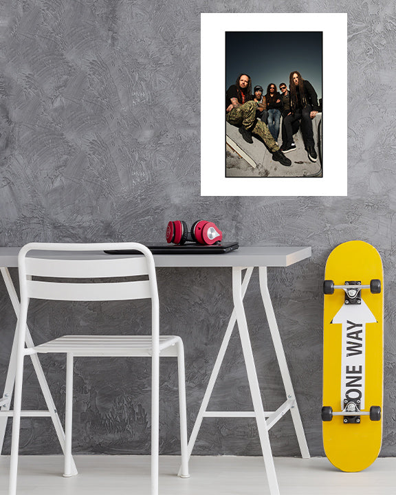 The Paradigm Shift by Korn in 2013 now in an iconic photo print!