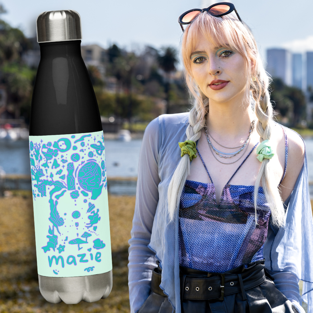 mazie CoSign Stainless Steel Water Bottle
