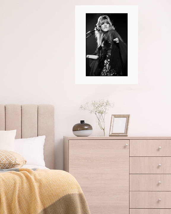 Fleetwood Mac's Stevie Nicks (1976) Photo Print